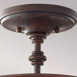 Elstead Lighting Pickering Lane lampa podsufitowa 3x40 W brązowa FE-PICKERING-LANE-SF