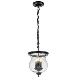 Elstead Lighting Pickering Lane lampa podsufitowa 3x40 W czarna FE-PICKERING-LANE-SF-BLK