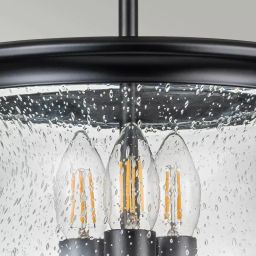 Elstead Lighting Pickering Lane lampa podsufitowa 3x40 W czarna FE-PICKERING-LANE-SF-BLK