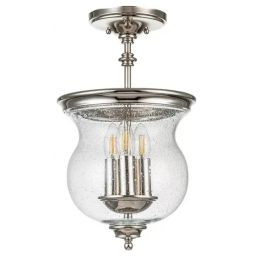 Elstead Lighting Pickering Lane lampa podsufitowa 3x40 W polerowany nikiel FE-PICKERING-LANE-SF-PN