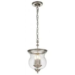 Elstead Lighting Pickering Lane lampa podsufitowa 3x40 W polerowany nikiel FE-PICKERING-LANE-SF-PN