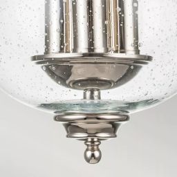 Elstead Lighting Pickering Lane lampa podsufitowa 3x40 W polerowany nikiel FE-PICKERING-LANE-SF-PN