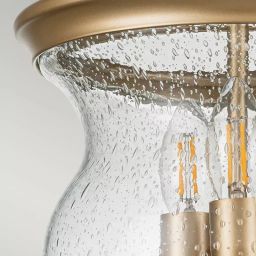 Elstead Lighting Pickering Lane lampa podsufitowa 3x40 W mosiądz FE-PICKERING-LANE-SF-PNBR