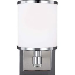 Elstead Lighting Prospect Park kinkiet 1x60 W chrom-nikiel satynowy FE-PROSPECT-PARK1