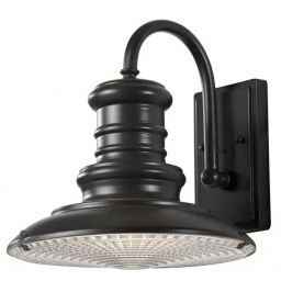 Elstead Lighting Redding Station kinkiet zewnętrzny 1x60 W ciemny brąz FE-REDDING2-M-RB