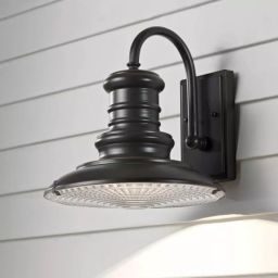 Elstead Lighting Redding Station kinkiet zewnętrzny 1x60 W ciemny brąz FE-REDDING2-M-RB