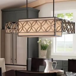 Elstead Lighting Remy lampa wisząca 4x60 W klasyczny brąz/paryskie złoto FE-REMY-P-A