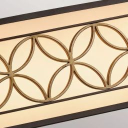 Elstead Lighting Remy lampa wisząca 4x60 W klasyczny brąz/paryskie złoto FE-REMY-P-A
