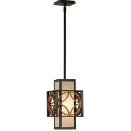 Elstead Lighting Remy lampa wisząca 1x60 W klasyczny brąz/paryskie złoto FE-REMY-P-C
