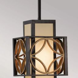 Elstead Lighting Remy lampa wisząca 1x60 W klasyczny brąz/paryskie złoto FE-REMY-P-C