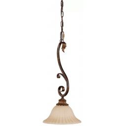 Elstead Lighting Sonoma Valley lampa wisząca 1x60 W szylkretowa FE-SONOMAVALLEY-P