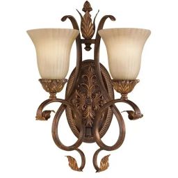 Elstead Lighting Sonoma Valley kinkiet 2x60 W szylkretowy FE-SONOMAVALLEY2