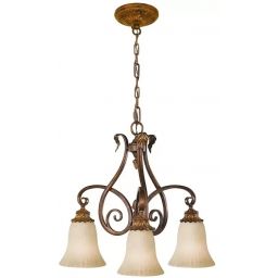 Elstead Lighting Sonoma Valley lampa wisząca 3x60 W szylkretowa FE-SONOMAVALLEY3