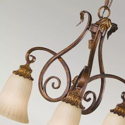 Elstead Lighting Sonoma Valley lampa wisząca 3x60 W szylkretowa FE-SONOMAVALLEY3