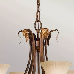 Elstead Lighting Sonoma Valley lampa wisząca 6x60 W szylkretowa FE-SONOMAVALLEY6