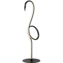 Elstead Lighting Flamingo lampa stołowa 1x6 W czarna FLAMINGO-TL-BLK