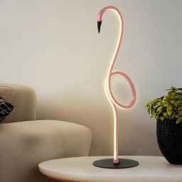 Elstead Lighting Flamingo lampa stołowa 1x6 W różowa FLAMINGO-TL-PNK