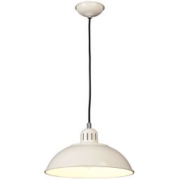 Elstead Lighting Franklin lampa wisząca 1x60 W kremowa FRANKLIN-P-CR