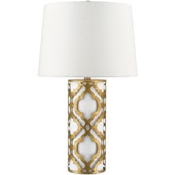 Elstead Lighting Arabella lampa stołowa 1x60 W postarzane złoto GN-ARABELLA-TL-G