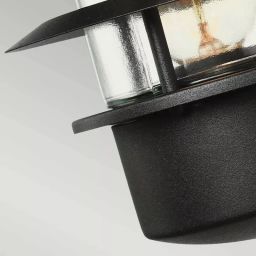 Elstead Lighting Helsingor kinkiet zewnętrzny 1x60 W czarny HELSINGOR-BK