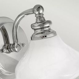 Elstead Lighting Ainsley kinkiet 1x3 W polerowany chrom HK-AINSLEY1-BATH