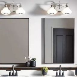 Elstead Lighting Ainsley kinkiet 2x3 W polerowany chrom HK-AINSLEY2-BATH