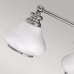 Elstead Lighting Ainsley kinkiet 3x3 W polerowany chrom HK-AINSLEY3-BATH