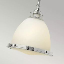 Elstead Lighting Amelia lampa wisząca 1x60 W chrom HK-AMELIA-P-M-CM