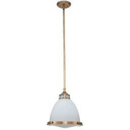 Elstead Lighting Amelia lampa wisząca 1x60 W mosiądz HK-AMELIA-P-M-HB