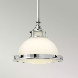 Elstead Lighting Amelia lampa wisząca 1x60 W chrom HK-AMELIA-P-S-CM