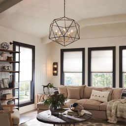 Elstead Lighting Astrid lampa wisząca 5x60 W złota-brązowa HK-ASTRID-5P