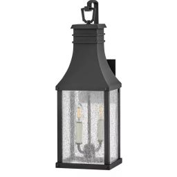 Elstead Lighting Beacon Hill kinkiet zewnętrzny 2x40 W czarny HK-BEACON-HILL-M-MB
