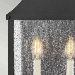 Elstead Lighting Beacon Hill kinkiet zewnętrzny 2x40 W czarny HK-BEACON-HILL7-MB