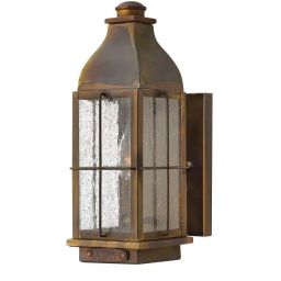 Elstead Lighting Bingham kinkiet zewnętrzny 1x60 W brązowy HK-BINGHAM-S
