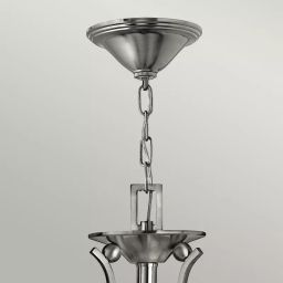 Elstead Lighting Bolla lampa wisząca 3x60 W nikiel HK-BOLLA3