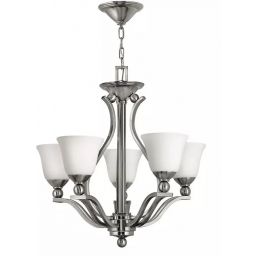 Elstead Lighting Bolla lampa wisząca 5x60 W nikiel HK-BOLLA5