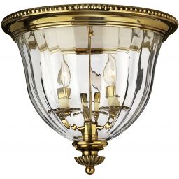 Elstead Lighting Cambridge plafon 2x60 W mosiądz oksydowany HK-CAMBRIDGE-F-B