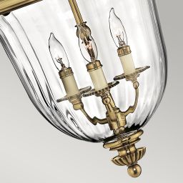 Elstead Lighting Cambridge lampa wisząca 3x60 W mosiądz oksydowany HK-CAMBRIDGE-P-S
