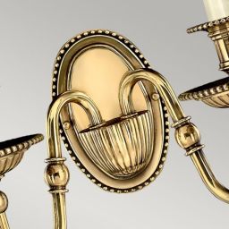 Elstead Lighting Cambridge kinkiet 2x40 W mosiądz oksydowany HK-CAMBRIDGE2