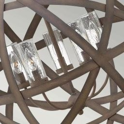 Elstead Lighting Carson lampa wisząca zewnętrzna 5x40 W żelazo HK-CARSON-5P