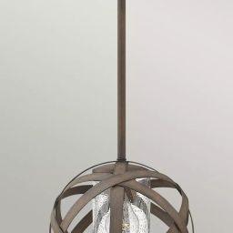 Elstead Lighting Carson lampa wisząca 1x40 W żelazo HK-CARSON-P