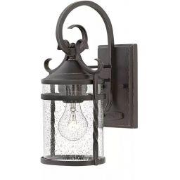 Elstead Lighting Casa kinkiet zewnętrzny 1x60 W czarny HK-CASA-S