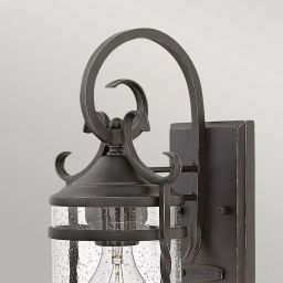 Elstead Lighting Casa kinkiet zewnętrzny 1x60 W czarny HK-CASA-S