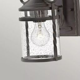 Elstead Lighting Casa kinkiet zewnętrzny 1x60 W czarny HK-CASA-S