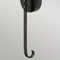 Elstead Lighting Casa kinkiet zewnętrzny 1x60 W czarny HK-CASA1