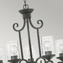 Elstead Lighting Casa lampa wisząca 5x60 W czarna HK-CASA5