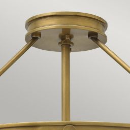 Elstead Lighting Collier lampa podsufitowa 4x40 W stary mosiądz HK-COLLIER-SF-M