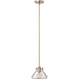 Elstead Lighting Congress lampa wisząca 1x60 W szczotkowany karmel HK-CONGRESS-P-A-BC