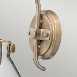 Elstead Lighting Congress kinkiet 1x60 W szczotkowany karmel HK-CONGRESS1-A-BC