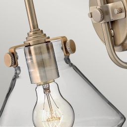 Elstead Lighting Congress kinkiet 1x60 W szczotkowany karmel HK-CONGRESS1-A-BC